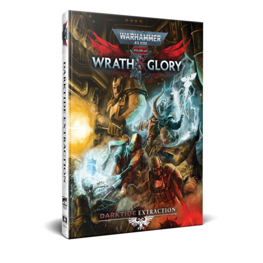 Warhammer 40,000 RPG: Wrath & Glory - Darktide: Extraction ryhmässä SEURAPELIT / Roolipelit / Warhammer 40K RPG: Wrath & Glory @ Spelexperten (CB72626)
