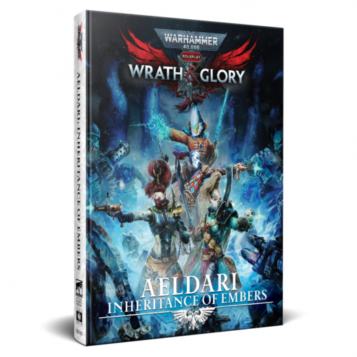 Warhammer 40,000 RPG: Wrath & Glory - Aeldari: Inheritance of Embers ryhmässä SEURAPELIT / Roolipelit @ Spelexperten (CB72632)