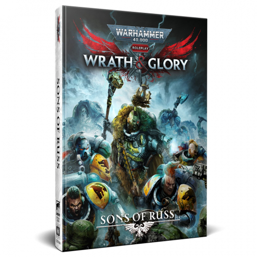 Warhammer 40,000 RPG: Wrath & Glory - Sons of Russ ryhmässä SEURAPELIT / Roolipelit / Warhammer 40K RPG: Wrath & Glory @ Spelexperten (CB72644)