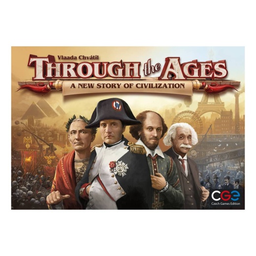 Through the Ages: A New Story of Civilization ryhmässä SEURAPELIT / Strategiapelit @ Spelexperten (CGE00032)