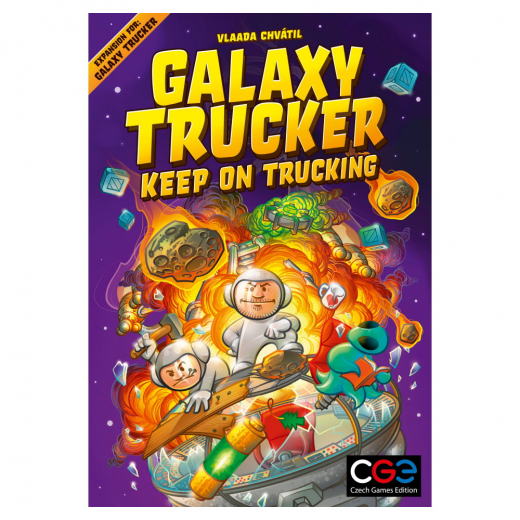 Galaxy Trucker: Keep on Trucking (Exp.) ryhmässä SEURAPELIT / Lisäosat @ Spelexperten (CGE00064)