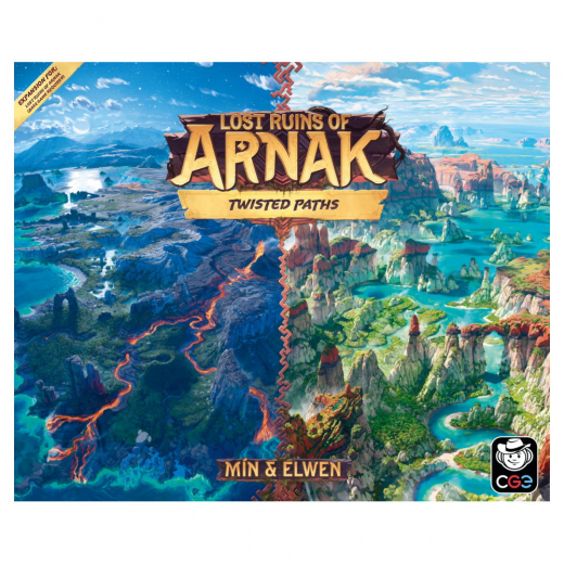 Lost Ruins of Arnak: Twisted Paths (Exp.) ryhmässä SEURAPELIT / Lisäosat @ Spelexperten (CGE00130)
