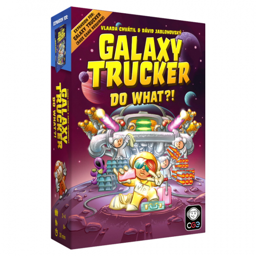 Galaxy Trucker: Do What?! (Exp.) ryhmässä SEURAPELIT @ Spelexperten (CGE00132)