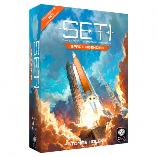 SETI: Space Agencies (Exp.) ryhmässä SEURAPELIT / Lisäosat @ Spelexperten (CGE00134)