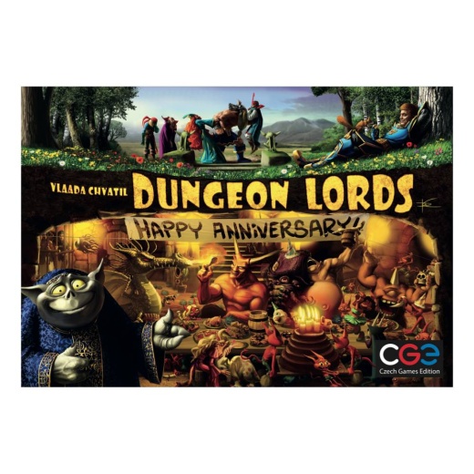 Dungeon Lords: Happy Anniversary ryhmässä SEURAPELIT / Strategiapelit @ Spelexperten (CGE1029)