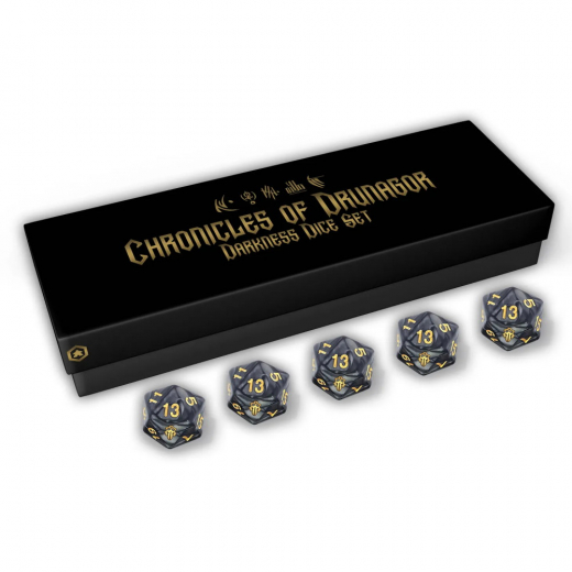 Chronicles of Drunagor: Darkness Dice Set (Exp.) ryhmässä SEURAPELIT @ Spelexperten (CGS2092)