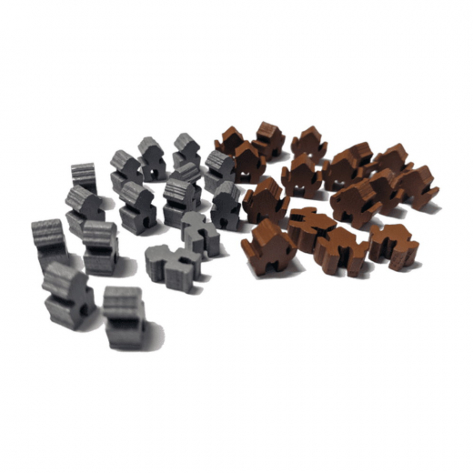 Barrage: Wooden Machineries Pack (Exp.) ryhmässä SEURAPELIT / Lisäosat @ Spelexperten (CH015)