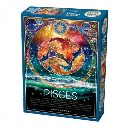 Cobble Hill Pussel - Pisces 500 Palaa ryhmässä PALAPELIT / < 750 palaa @ Spelexperten (CH45022)