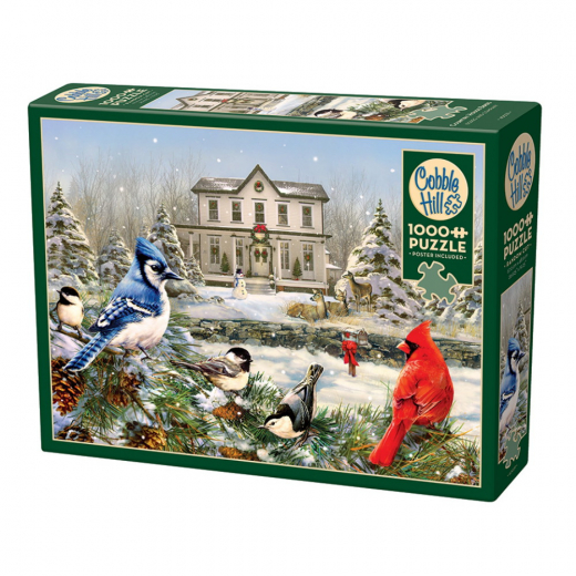 Cobble Hill Country House Birds 1000 Palaa ryhmässä PALAPELIT / 1000 palaa @ Spelexperten (CH80119)