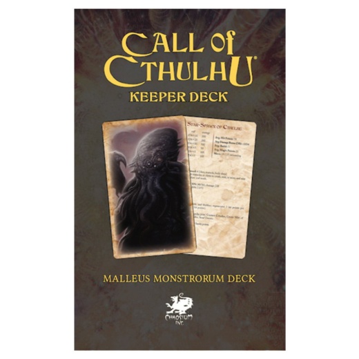 Call of Cthulhu RPG: Keeper Deck - Malleus Monstrorum ryhmässä SEURAPELIT / Roolipelit / Call of Cthulhu @ Spelexperten (CHA23171)