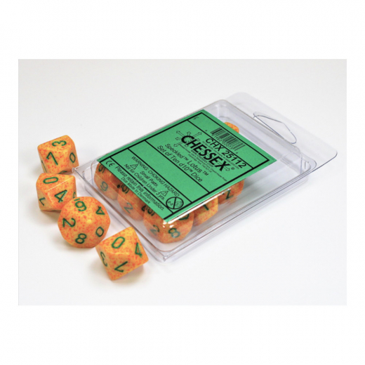 Dice Set D10 Speckled Lotus ryhmässä SEURAPELIT / Tarvikkeet / Nopat ja tarvikkeet @ Spelexperten (CHX25112)