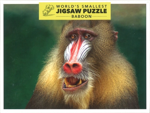 The World's Smallest Puzzle - Baboon 234 palaa ryhmässä PALAPELIT / Maailman pienimmät @ Spelexperten (CI003)
