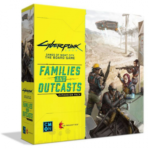 Cyberpunk 2077: Gangs of Night City - Families and Outcasts (Exp.) ryhmässä SEURAPELIT / Lisäosat @ Spelexperten (CMNCPG002)