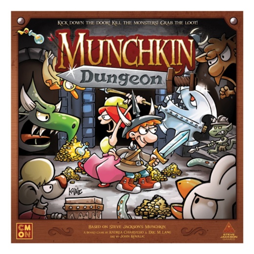 Munchkin Dungeon ryhmässä SEURAPELIT / Strategiapelit @ Spelexperten (CMNMKD001)