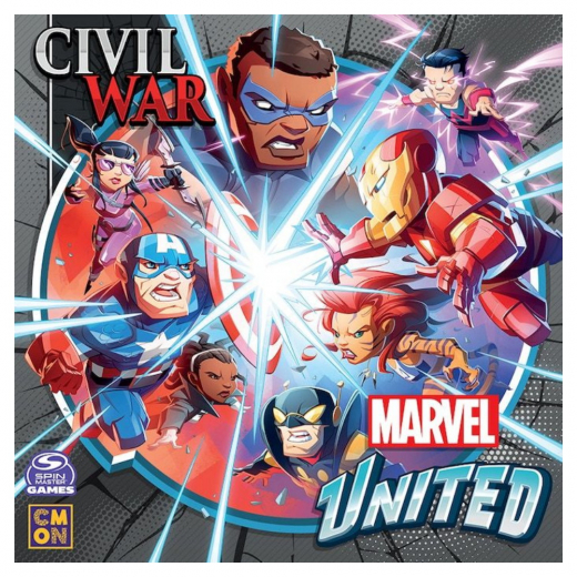 Marvel United: Civil War (Exp.) ryhmässä SEURAPELIT / Lisäosat @ Spelexperten (CMNMUN017)