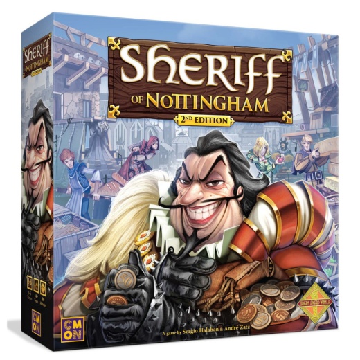 Sheriff of Nottingham (2nd Ed) ryhmässä SEURAPELIT / Juhlapelit @ Spelexperten (CMNSHF003)