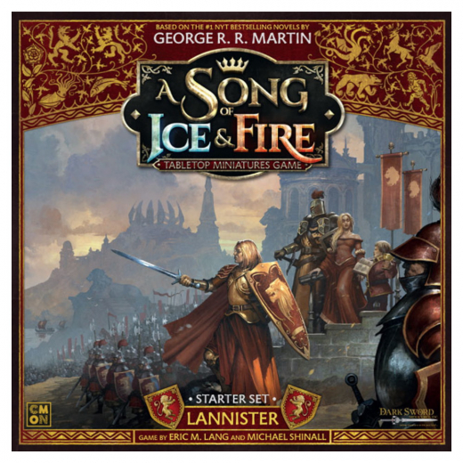 A Song of Ice & Fire: Miniatures Game - Lannister Starter Set ryhmässä SEURAPELIT / Strategiapelit @ Spelexperten (CMNSIF001B)