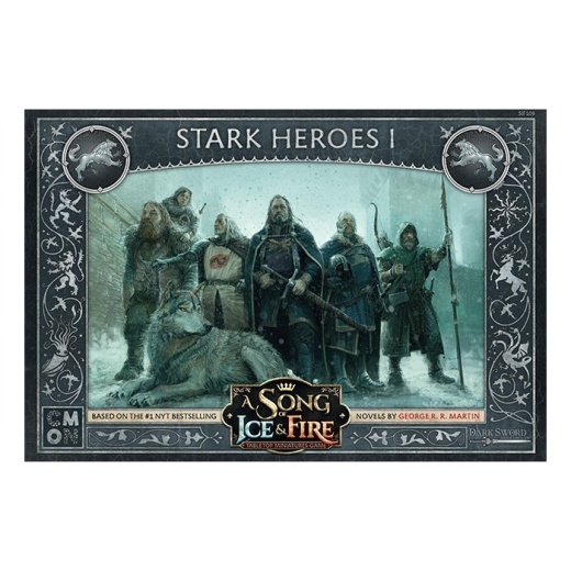 A Song of Ice & Fire: Tabletop Miniatures Game - Stark Heroes #1 (Exp.) ryhmässä SEURAPELIT / Lisäosat @ Spelexperten (CMNSIF109)
