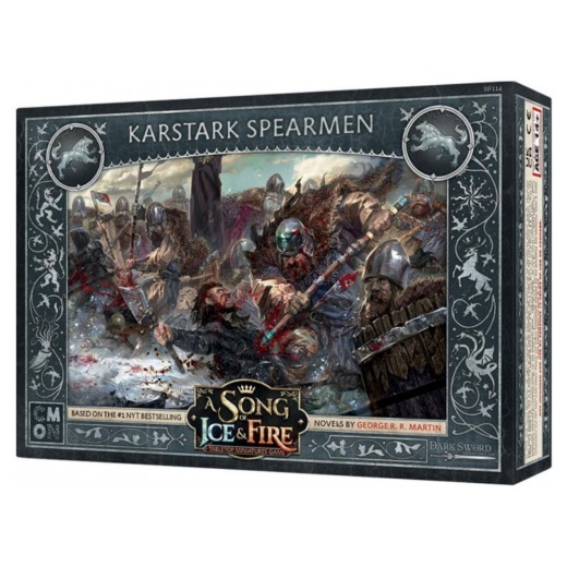 A Song of Ice & Fire: Tabletop Miniatures Game - Karstark Spearmen (Exp.) ryhmässä SEURAPELIT / Lisäosat @ Spelexperten (CMNSIF114)