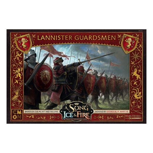 A Song of Ice & Fire: Tabletop Miniatures Game - Lannister Guardsmen (Exp.) ryhmässä  @ Spelexperten (CMNSIF201)