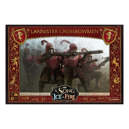 A Song of Ice & Fire: Tabletop Miniatures Game - Lannister Crossbowmen (Exp.) ryhmässä  @ Spelexperten (CMNSIF206)