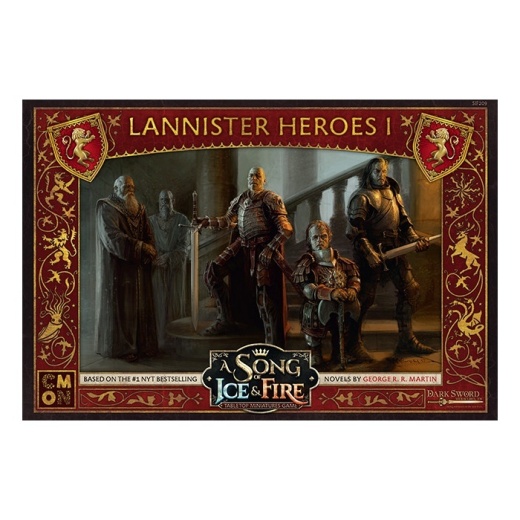 A Song of Ice & Fire: Tabletop Miniatures Game - Lannister Heroes #1 (Exp.) ryhmässä  @ Spelexperten (CMNSIF209)