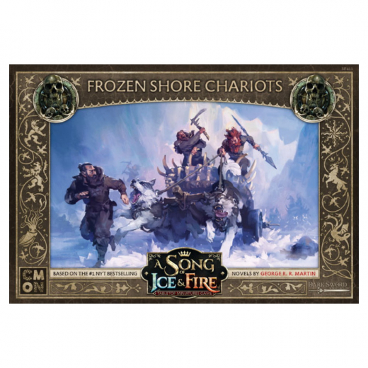 A Song of Ice & Fire: Miniatures Game - Frozen Shore Chariots (Exp.) ryhmässä SEURAPELIT / Lisäosat @ Spelexperten (CMNSIF411)