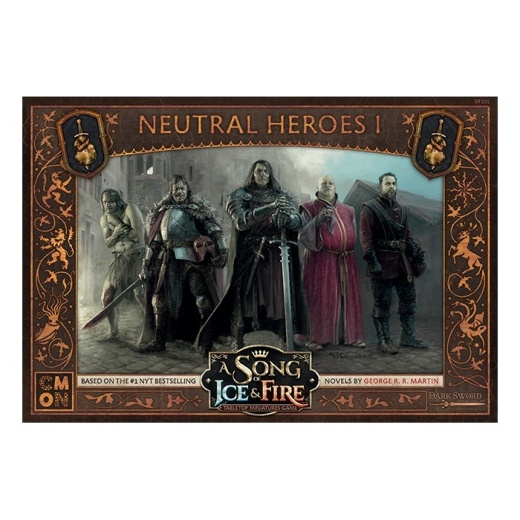 A Song of Ice & Fire: Tabletop Miniatures Game - Neutral Heroes #1 (Exp.) ryhmässä SEURAPELIT / Lisäosat @ Spelexperten (CMNSIF505)