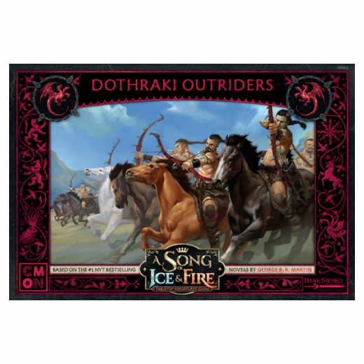 A Song of Ice & Fire: Miniatures Game - Dothraki Outriders (Exp.) ryhmässä SEURAPELIT / Lisäosat @ Spelexperten (CMNSIF603)