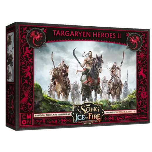 A Song of Ice & Fire: Miniatures Game - Targaryen Heroes II (Exp.) ryhmässä SEURAPELIT / Lisäosat @ Spelexperten (CMNSIF610)