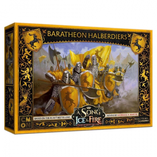 A Song of Ice & Fire: Miniatures Game - Baratheon Halberdiers (Exp.) ryhmässä SEURAPELIT / Lisäosat @ Spelexperten (CMNSIF817)