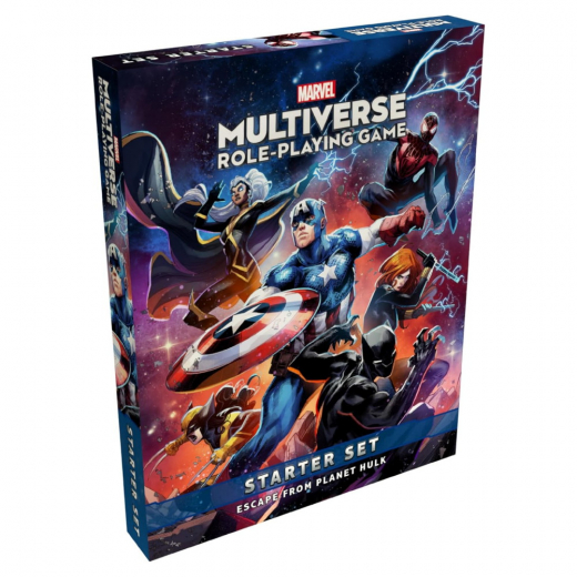 Marvel Multiverse RPG: Starter Set - Escape From Planet Hulk ryhmässä SEURAPELIT / Roolipelit @ Spelexperten (CMONMMV002)