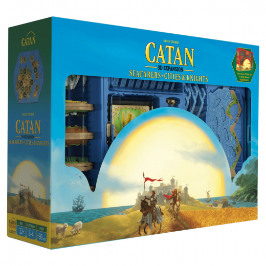 Catan 3D Edition: Seafarers + Cities & Knights (Exp.) (EN) ryhmässä SEURAPELIT / Lisäosat @ Spelexperten (CN3172)