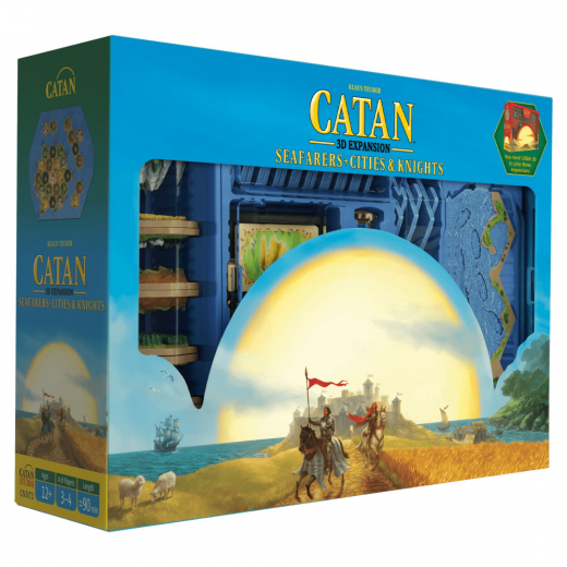 Catan 3D Edition: Seafarers + Cities & Knights (Exp.) (EN) ryhmässä  @ Spelexperten (CN3172)