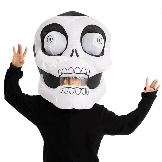 Giant Inflatable Skeleton Head for Adults ryhmässä LELUT / Naamiaiset / Naamiot @ Spelexperten (COS-HEAD-GHOST)