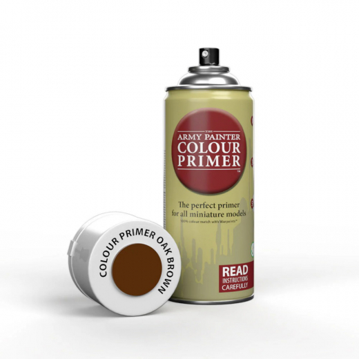 Army Painter: Colour Primer Spray - Oak Brown ryhmässä SEURAPELIT / Tarvikkeet / Muut @ Spelexperten (CP3030)