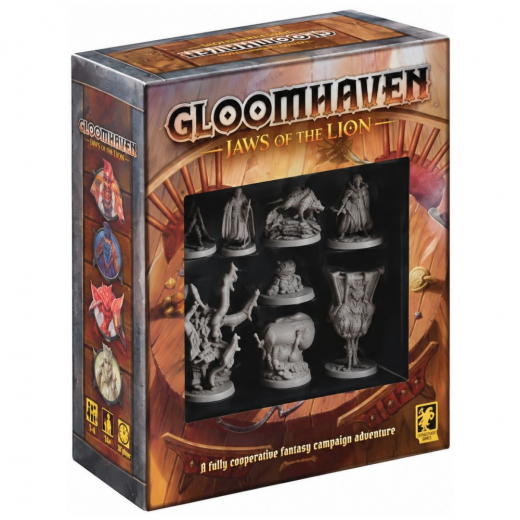Gloomhaven: Miniatures of Gloomhaven - Jaws of the Lion (Exp.) ryhmässä SEURAPELIT / Tarvikkeet / Muut @ Spelexperten (CPH0805)