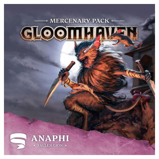 Gloomhaven: Mercenary Pack - Anaphi, Fallen Lion (Exp.) ryhmässä SEURAPELIT / Lisäosat @ Spelexperten (CPH2007)