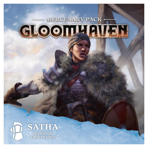 Gloomhaven: Mercenary Pack - Satha, Mayor of Frosthaven (Exp.) ryhmässä SEURAPELIT / Lisäosat @ Spelexperten (CPH2008)