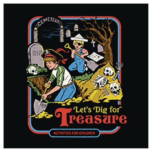 Steven Rhodes: Let's Dig for Treasure ryhmässä SEURAPELIT / Korttipelit @ Spelexperten (CRY28869)