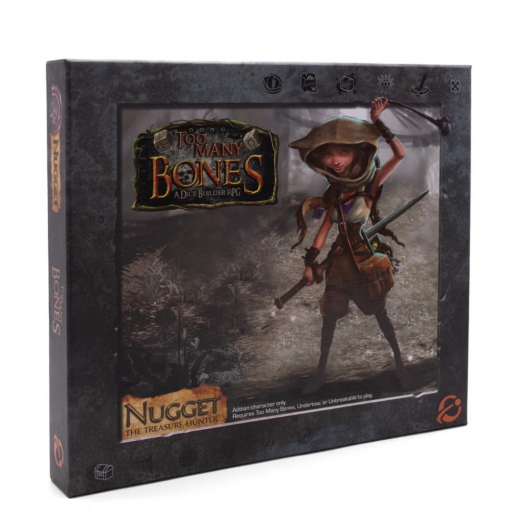 Too Many Bones: Nugget The Treasure Hunter (Exp.) ryhmässä SEURAPELIT / Lisäosat @ Spelexperten (CTGTMBA003)