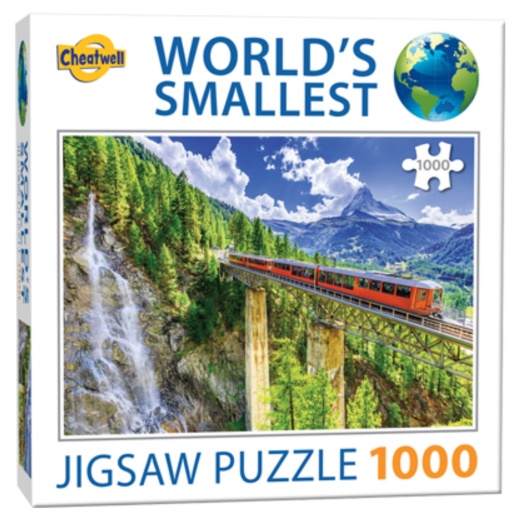 World's Smallest Puzzle: Matterhorn 1000 palaa ryhmässä PALAPELIT / 1000 palaa @ Spelexperten (CW13114)
