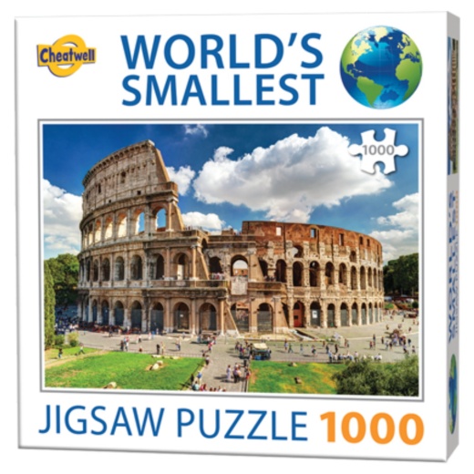 World's Smallest Puzzle: The Colosseum, Rome 1000 palaa ryhmässä PALAPELIT / 1000 palaa @ Spelexperten (CW13138)