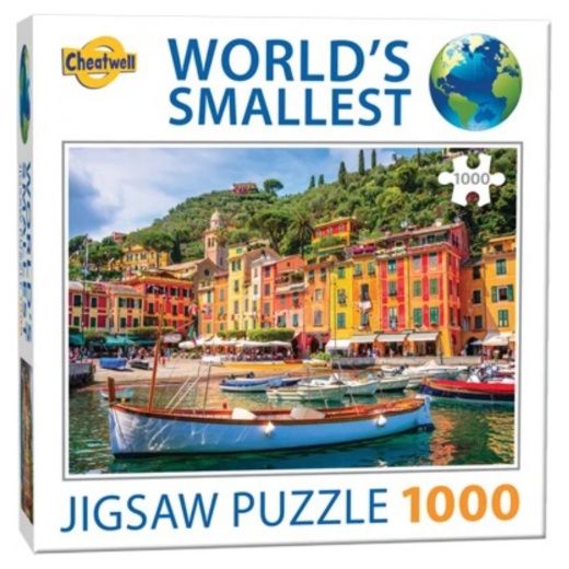 World's Smallest Puzzle: Portofino, Italian Riviera 1000 palaa ryhmässä PALAPELIT / 1000 palaa @ Spelexperten (CW13145)
