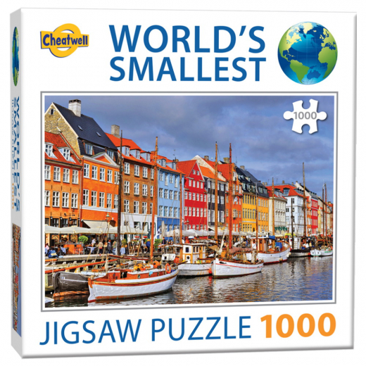 World's Smallest Puzzle: Copenhagen 1000 Palaa ryhmässä PALAPELIT / 1000 palaa @ Spelexperten (CW13176)