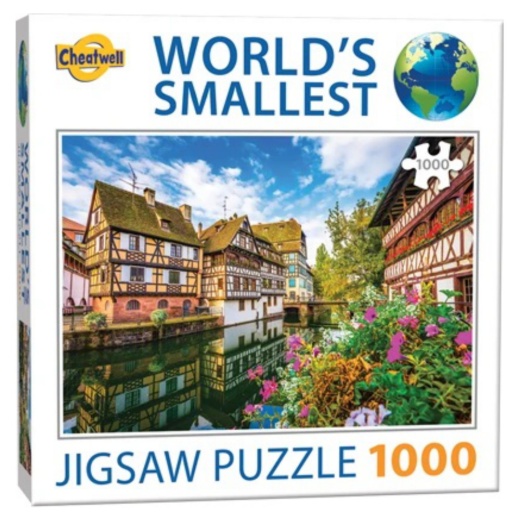 World's Smallest Puzzle: Strasbourg 1000 palaa ryhmässä PALAPELIT / 1000 palaa @ Spelexperten (CW13251)
