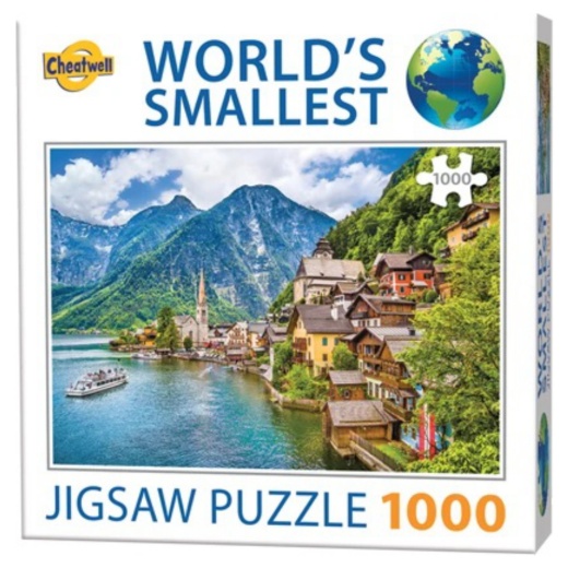 World's Smallest Puzzle: Hallstatt, Austria 1000 palaa ryhmässä PALAPELIT / 1000 palaa @ Spelexperten (CW13275)