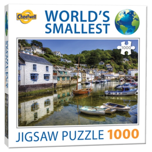 World's Smallest Puzzle: Polperro, Cornwall 1000 palaa ryhmässä PALAPELIT / 1000 palaa @ Spelexperten (CW13572)