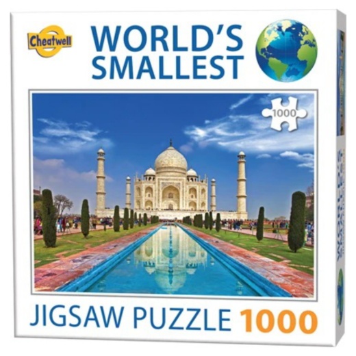 World's Smallest Puzzle: Taj Mahal 1000 palaa ryhmässä PALAPELIT / 1000 palaa @ Spelexperten (CW13909)