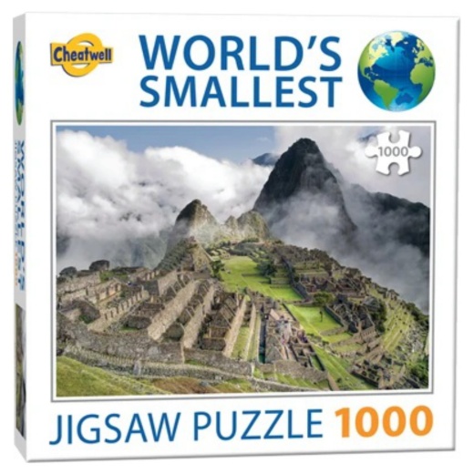 World's Smallest Puzzle: Machu Picchu 1000 palaa ryhmässä PALAPELIT / 1000 palaa @ Spelexperten (CW13916)